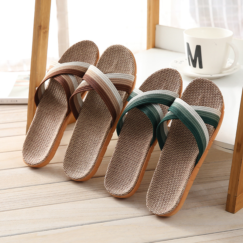 Novas Pantufas de Linho 2026 p - Home Textiles avaliação e preço